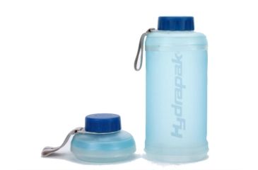 Image of Hydrapak Stash Collapsible Water Bottle - 750 mL-Blue