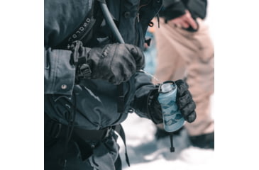 Image of HydraPak Stow 350ml Bottle, Mountain Edition Redwood, GS340RM