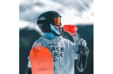 Image of HydraPak Stow 350ml Bottle, Mountain Edition Redwood, GS340RM