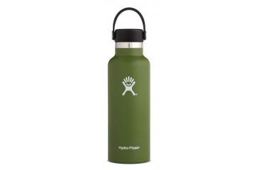 Image of Hydro Flask 18 oz. Standard Mouth Bottle, Olive, S18SX306