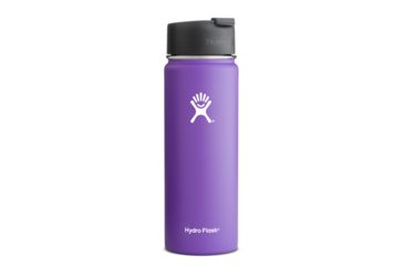 Image of Hydro Flask 20 oz Wide Mouth with Flip Lid-Acai Purple