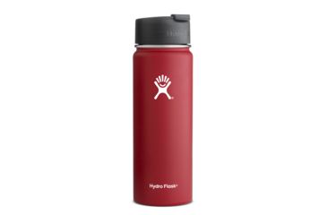 Image of Hydro Flask 20 oz Wide Mouth with Flip Lid-Lychee Red