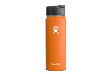 Image of Hydro Flask 20 oz Wide Mouth with Flip Lid-Orange Zest