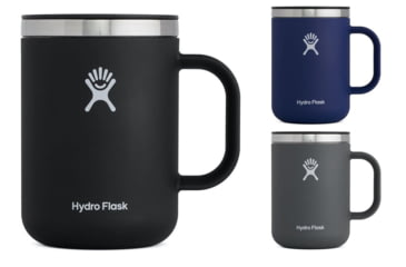Image of Hydro Flask 24 oz Coffee Mug, Black, Cobalt, Stone