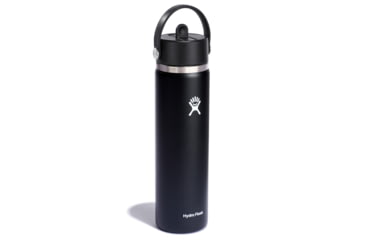 Image of Hydro Flask 24 Oz Wide Flex Straw Cap, BLACK, 24 oz, W24BFS001