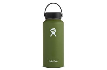 Image of Hydro Flask 32 oz. Wide Mouth Bottle, Olive, W32TS306