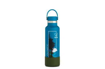 Image of Hydro Flask National Park Standard Mouth Flask with Boot, Olympic, 21 oz