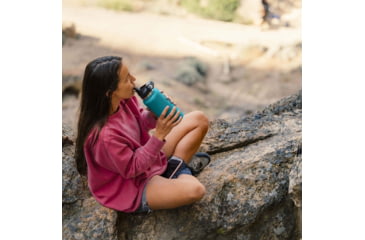 Image of Hydro Flask Wide Mouth 2.0 w/ Straw Lid, Snapper, 32 oz, W32BSW604