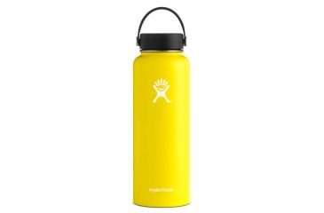 Image of Hydro Flask Wide Mouth 40 oz Bottle-Lemon