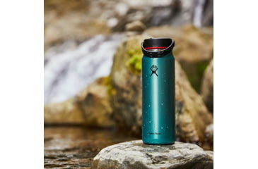 Image of Hydro Flask Wide Mouth Bottle Trail Light Series Lightweight w/Flex Cap, Topaz, 32 oz, LW32LW083