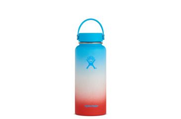 Image of Hydro Flask Wide Mouth Flask, Blue Hawaii, 32 oz, W32TS421SI