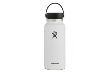 Image of Hydro Flask Wide Mouth Flask, White, 32 oz., W32BTS110