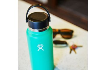 Image of Hydro Flask Wide Mouth Flex Cap, Stone, Wide, WFX010