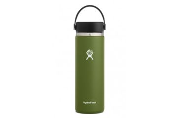 Image of Hydro Flask 20oz Wide Mouth Flask, Olive, W20BTS306