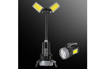 Image of Hykoont Hykoont LS018 Multi-Function 2 in 1 Flashlight Portable Extendable Adjustable Brightness CCT Bright, STDG18