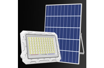 Image of Hykoont Hykoont ZZ077 300W LED Solar Flood Lights 2 Pack, ZZ0600