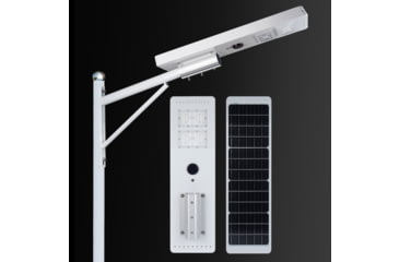 Image of Hykoont YK30-A 30W 3600LM Solar Street Light 96WH Battery 72Hrs Operation in Rainy Cloudy Weather, YK0322A