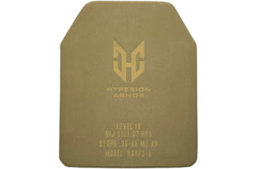 Image of HYPERION Hyperion Body Armor RF3, Level IV, Olive Drab, One Size, HARF3-A