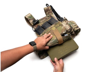 Image of HYPERION Hyperion Body Armor RF3, Level IV, Olive Drab, One Size, HARF3-A