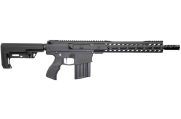 Image of Hyperion Munitions G.O.A.T Series Enforcer Rifle, .308 Winchester, 16in TCS Barrel, 4150V Chrome Moly Vanadium Steel, Polymer Grip, 1-10 Twist, MFT Extreme, TCS, Armor Black Cerakote, T-90000-BLK