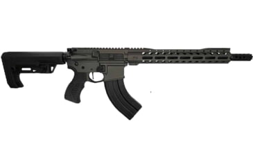 Image of Hyperion Munitions G.O.A.T Series Growler Rifle, 7.62x39mm, 16in TCS Barrel, 4150V Chrome Moly Vanadium Steel, Polymer Grip, 1-10 Twist, MFT Extreme, TCS, Tungsten Gray Cerakote, T-90071-TG