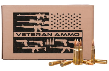 Image of Hyperion Munitions Veteran Ammo 7.62x51mm NATO 147 Grain Full Metal Jacket Rifle Ammo, 250 Rounds, HMBX762250