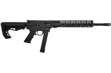 Image of Hyperion Munitions Sentinel Series Rifle, .380 ACP, 16in AR9 Barrel, 4150V Chrome Moly Vanadium Steel, Polymer Grip, 1-16 Twist, Minos, A2 Flash Hider, Black, One Size, T-30002-BLK