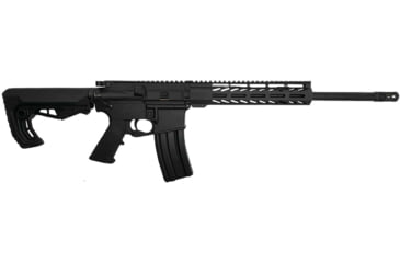 Image of Hyperion Munitions Warhawk Series Rifle, 5.56x45mm NATO, 16in N Government Barrel, 10in Slant MLOK, 4150V Chrome Moly Vanadium Steel, Polymer Grip, 1-8 Twist, Minos, A2 Flash Hider, Black, T-40003-BLK