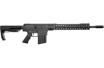 Image of Hyperion Munitions Thunder Series Rifle, .308 Winchester, 20in TCS Barrel, 4150V Chrome Moly Vanadium Steel, Polymer Grip, 1-10 Twist, MFT Extreme, Integrated TCS, Armor Black Cerakote, T-80020-BLK
