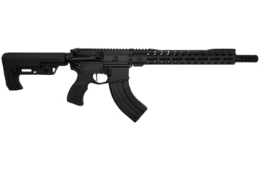 Image of Hyperion Munitions G.O.A.T Series Growler Rifle, 7.62x39mm, 16in TCS Barrel, 4150V Chrome Moly Vanadium Steel, Polymer Grip, 1-10 Twist, MFT Extreme, Integrated TCS, Armor Black Cerakote, T-90072-BLK