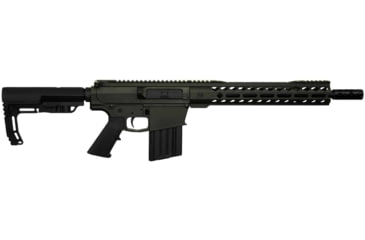 Image of Hyperion Munitions Thunder Series Rifle, .308 Winchester, 16in TCS Barrel, 4150V Chrome Moly Vanadium Steel, Polymer Grip, 1-10 Twist, MFT Extreme, Integrated TCS, MagPul ODG Cerakote, T-80018-ODG