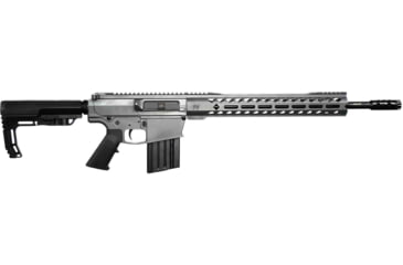 Image of Hyperion Munitions Thunder Series Rifle, .308 Winchester, 20in TCS Barrel, 4150V Chrome Moly Vanadium Steel, Polymer Grip, 1-10 Twist, MFT Extreme, Integrated TCS, Satin Mag Cerakote, T-80024-SM