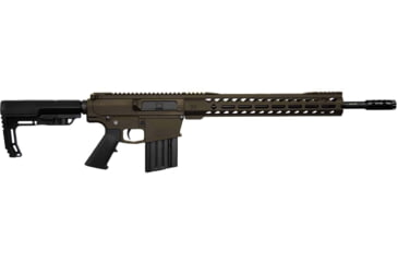 Image of Hyperion Munitions Thunder Series Rifle, .308 Winchester, 20in TCS Barrel, 4150V Chrome Moly Vanadium Steel, Polymer Grip, 1-10 Twist, MFT Extreme, TCS, Midnight Bronze Cerakote, T-80022-MB