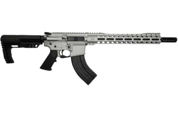 Image of Hyperion Munitions Warrior Series Rifle, 7.62x39mm, 16in TCS Barrel, 4150V Chrome Moly Vanadium Steel, Polymer Grip, 1-10 Twist, MFT Extreme, Integrated TCS, Satin Mag Cerakote, T-80014-SM