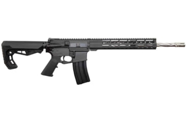Image of Hyperion Munitions Wyldecat Series Rifle, .223 Wylde, 16in SS Twisted Fluted Barrel, 416R Stainless Steel, Polymer Grip, 1-8 Twist, Minos, A2 Flash Hider, Black, One Size, T-60001-BLK