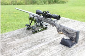 Image of Hyskore Center Punch Long Range Shooting Rest, Black/OD Green 30282