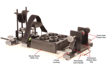 Image of Hyskore Parallax Rifle Cleaning And Sighting Rest, Black, 30022