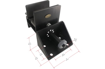 Image of Hyskore Rotating Gun Servicing Vise, Black, 30278