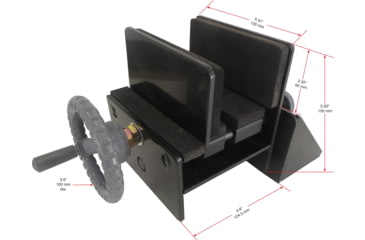 Image of Hyskore Rotating Gun Servicing Vise, Black, 30278