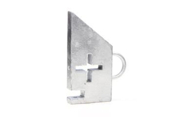 Image of Hyskore T- Post Chain Hanger- Horizontal, Black/OD Green 30305