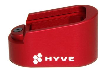 Image of HYVE Technologies Magazine Extension Base Pad, Glock 30, Red, G30-E2-2