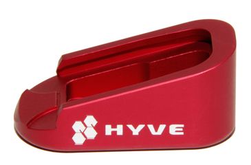 Image of HYVE Technologies Magazine Extension Base Pad, Glock 42, 1-Round, Red, G42-E1-2
