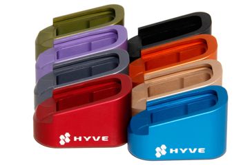 Image of HYVE Technologies Magazine Extension Base Pad, Glock 42, 2-Round, Black G42-E2-1