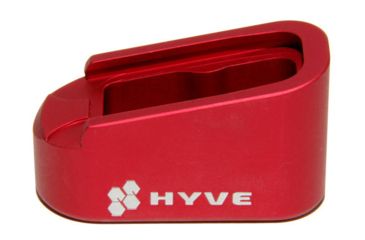 Image of HYVE Technologies Magazine Extension Base Pad, Glock 43, 2-Round, Red G43-E2-2