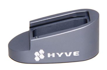 Image of HYVE Technologies Magazine Extension Base Pad, Smith &amp; Wesson M&amp;P Shield 9mm 7-Round Mag, 1-Round, Gray SW9-E1-3