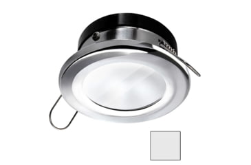 Image of I2Systems Inc Apeiron A1110Z 4.5W LED Spring Round Mount Light, Cool White/Chrome Finish, A1110Z-11AAH