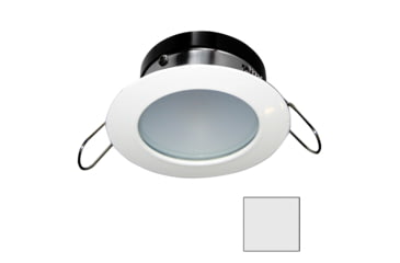 Image of I2Systems Inc Apeiron A1110Z 4.5W LED Spring Round Mount Light, Cool White/White Finish, A1110Z-31AAH