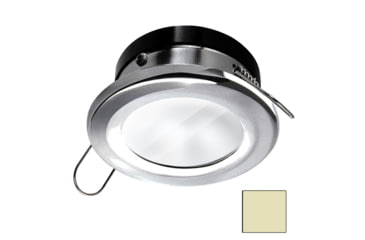 Image of I2Systems Inc Apeiron A1110Z 4.5W LED Spring Round Mount Light, Warm White/Brushed Nickel Finish, A1110Z-41CAB