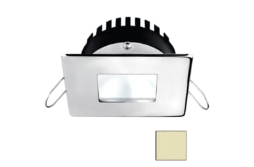 Image of I2Systems Inc Apeiron A506 6W LED Spring Square/Square Mount Light, Warm White/Polished Chrome Finish, A506-14CBBR