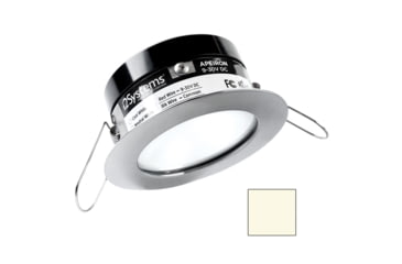 Image of I2Systems Inc Apeiron Pro A503 3W LED Spring Mount Light, Round, Neutral White/Brushed Nickel Finish, A503-41BBD